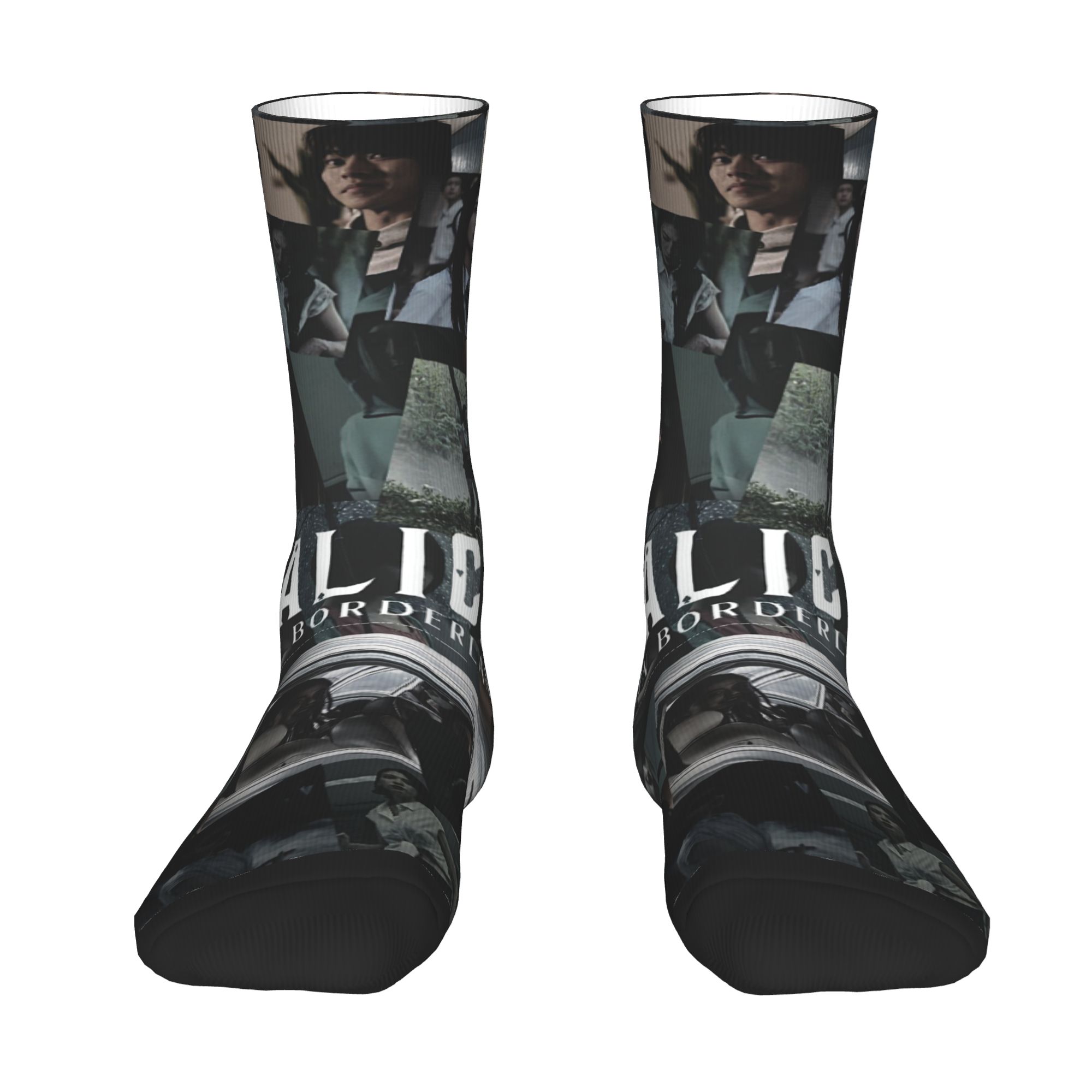 Dress Sock Men - Носки унисекс с изображением мультяшной Алисы