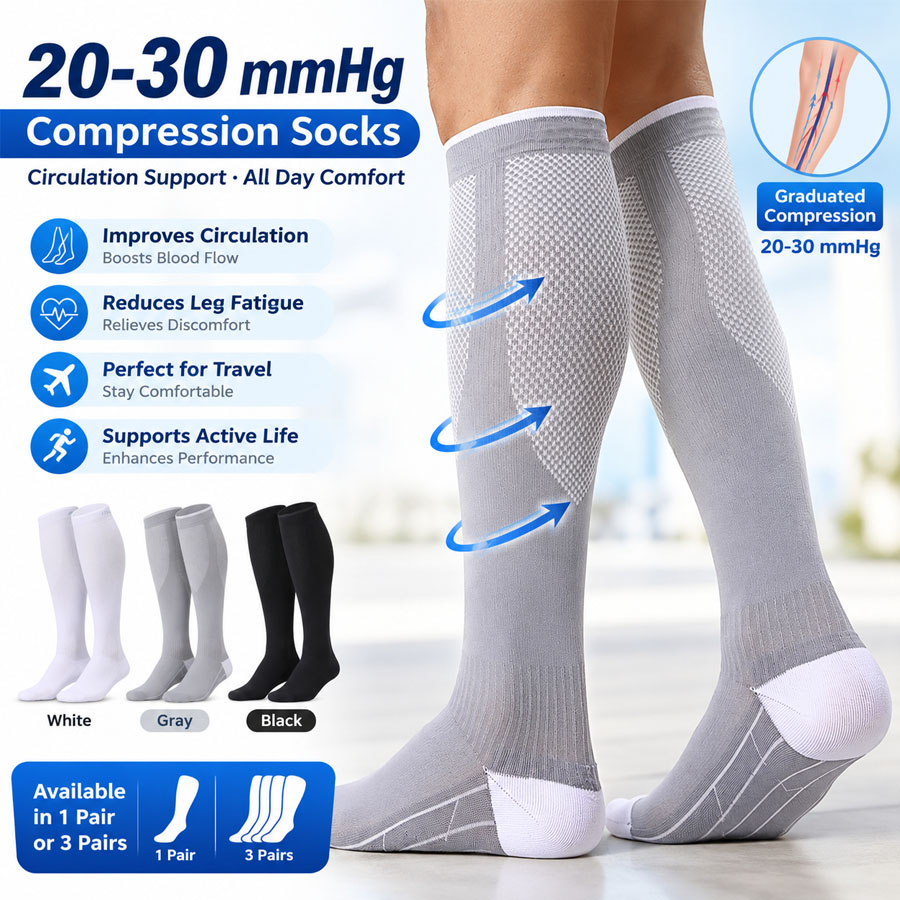 3/1 пары компрессионных носков – обзор и цена Compression Sleeve Calf